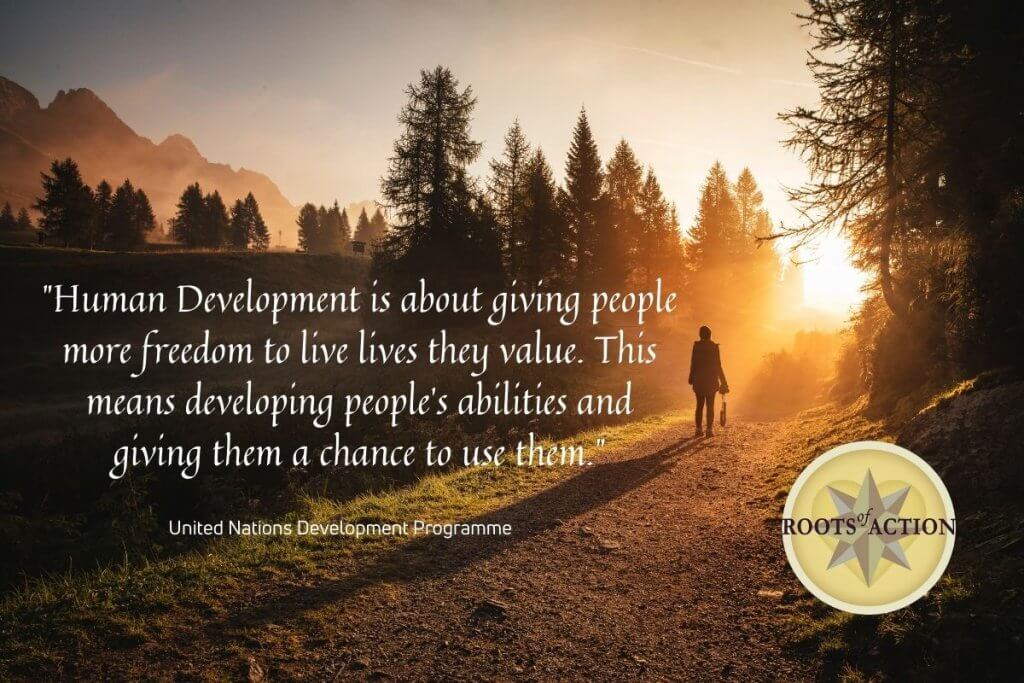 Human Development is Fundamental to Thriving - Roots of Action